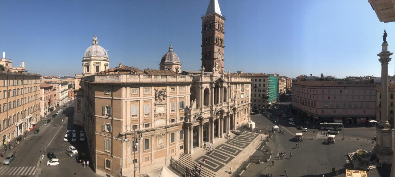 Blam Alice'S House, Great View To Santa Maria Maggiore Church Rome Bagian luar foto